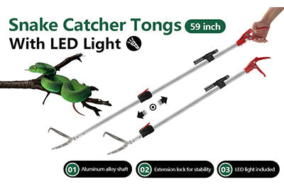 Smarkey Snake Catcher | snake catching tool | telescopic snake grabber
