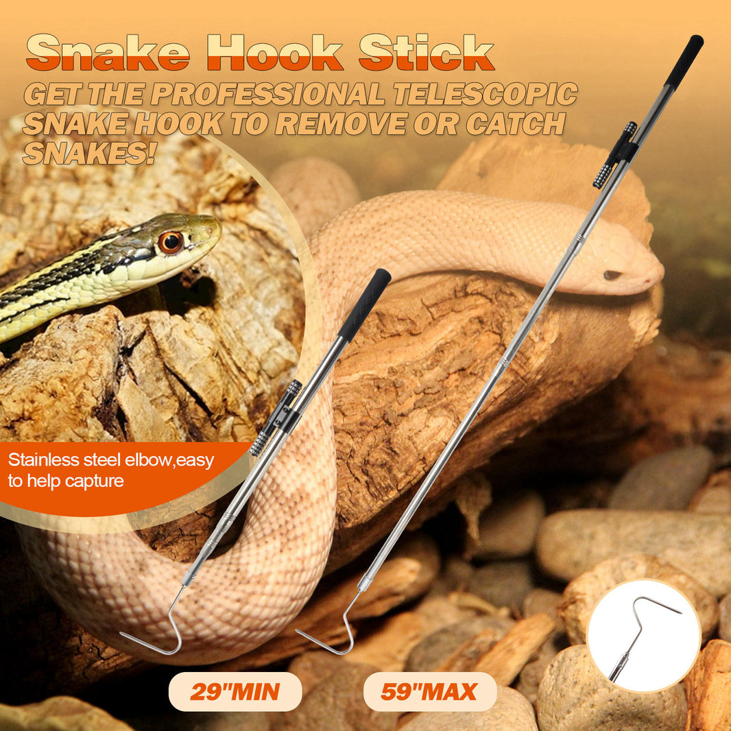 Snake Tongs | snake catcher | Snake Catcher | Reptile Grabber – Smarkey