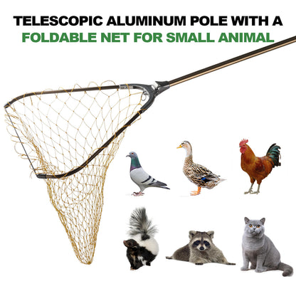 catches duck fishing pole Animal Catch Pole Net