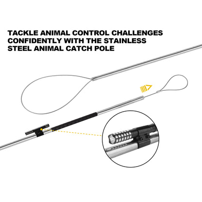 bulldog fishing pole Animal Control Pole | Dog Catch Rod